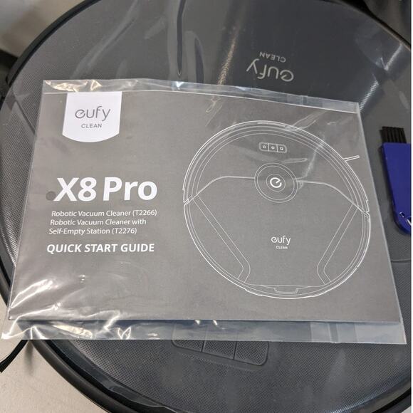 eufy X8 Pro Robot Vacuum Self-Empty Station-Black-O/S-OBE-M113 - Picture 8 of 15